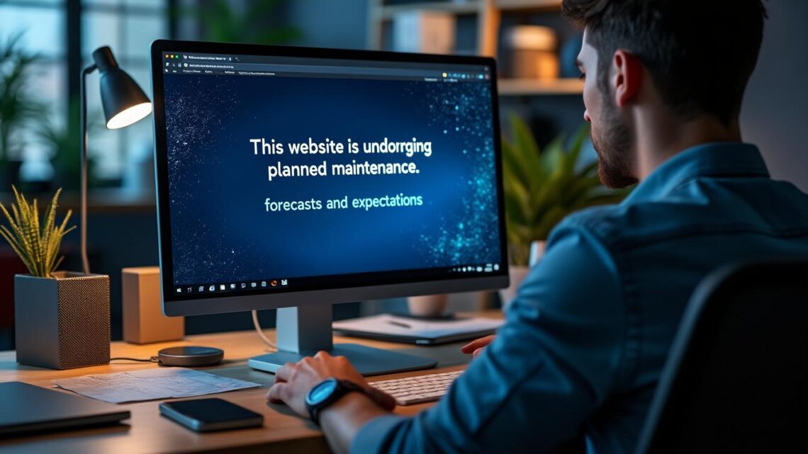 Ce site web est en cours de maintenance planifiée : prévisions et attentes Ce site web est en cours de maintenance planifiée : prévisions et attentes