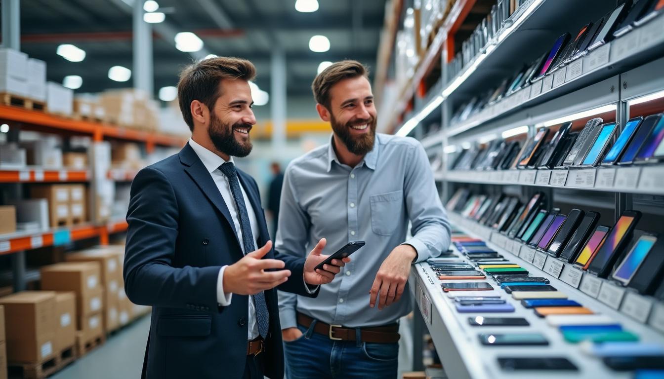 découvrez les avantages de choisir un grossiste en téléphones mobiles fournisseur direct d’usine : prix compétitifs, large sélection de modèles récents, disponibilité immédiate et qualité garantie pour booster votre activité !