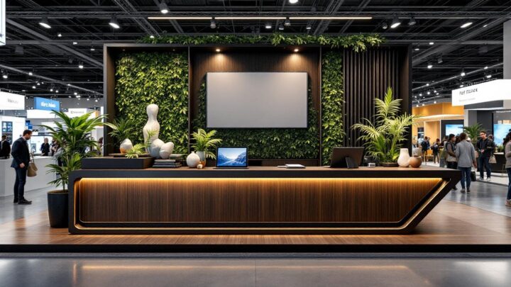 Les meilleures astuces pour choisir une banque d’accueil pour stand qui attire les visiteurs