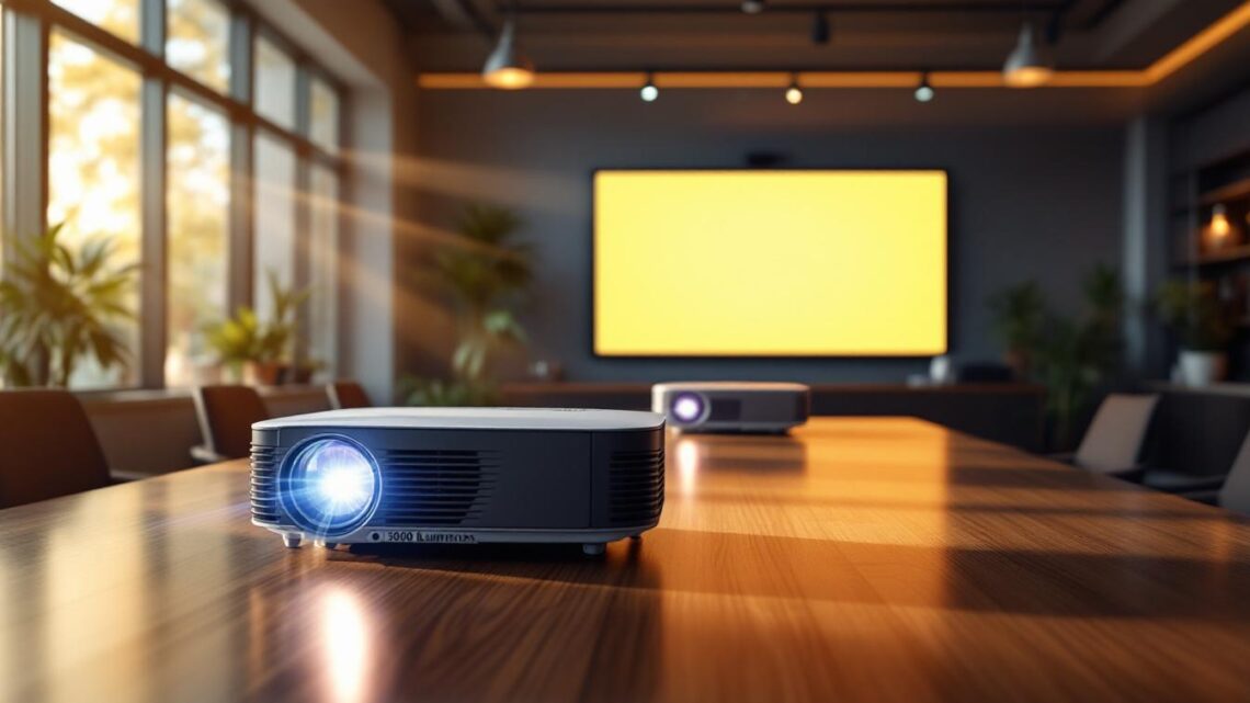 Les meilleurs vidéoprojecteurs bureautiques 3000 lumens de l’année : notre sélection