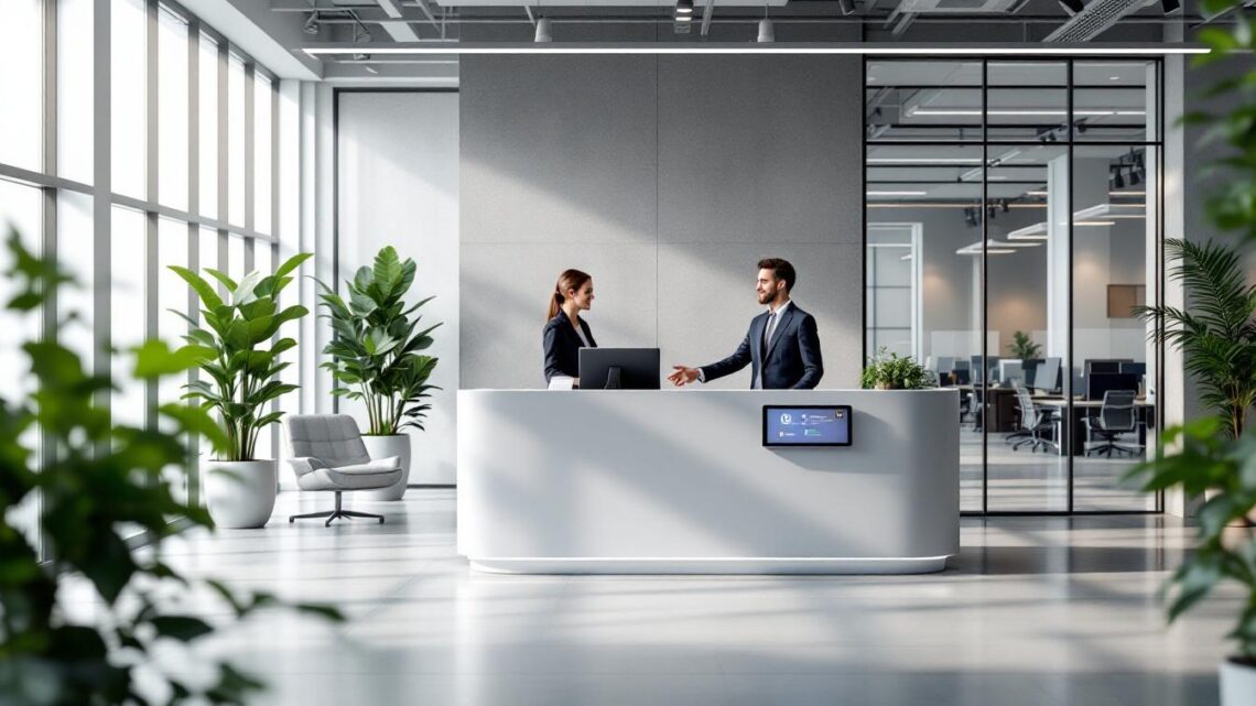 Les avantages d’investir dans une banque d’accueil pour des bureaux efficaces