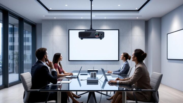 Vidéoprojecteurs bureautiques pour une présentation : guide d’achat et conseils