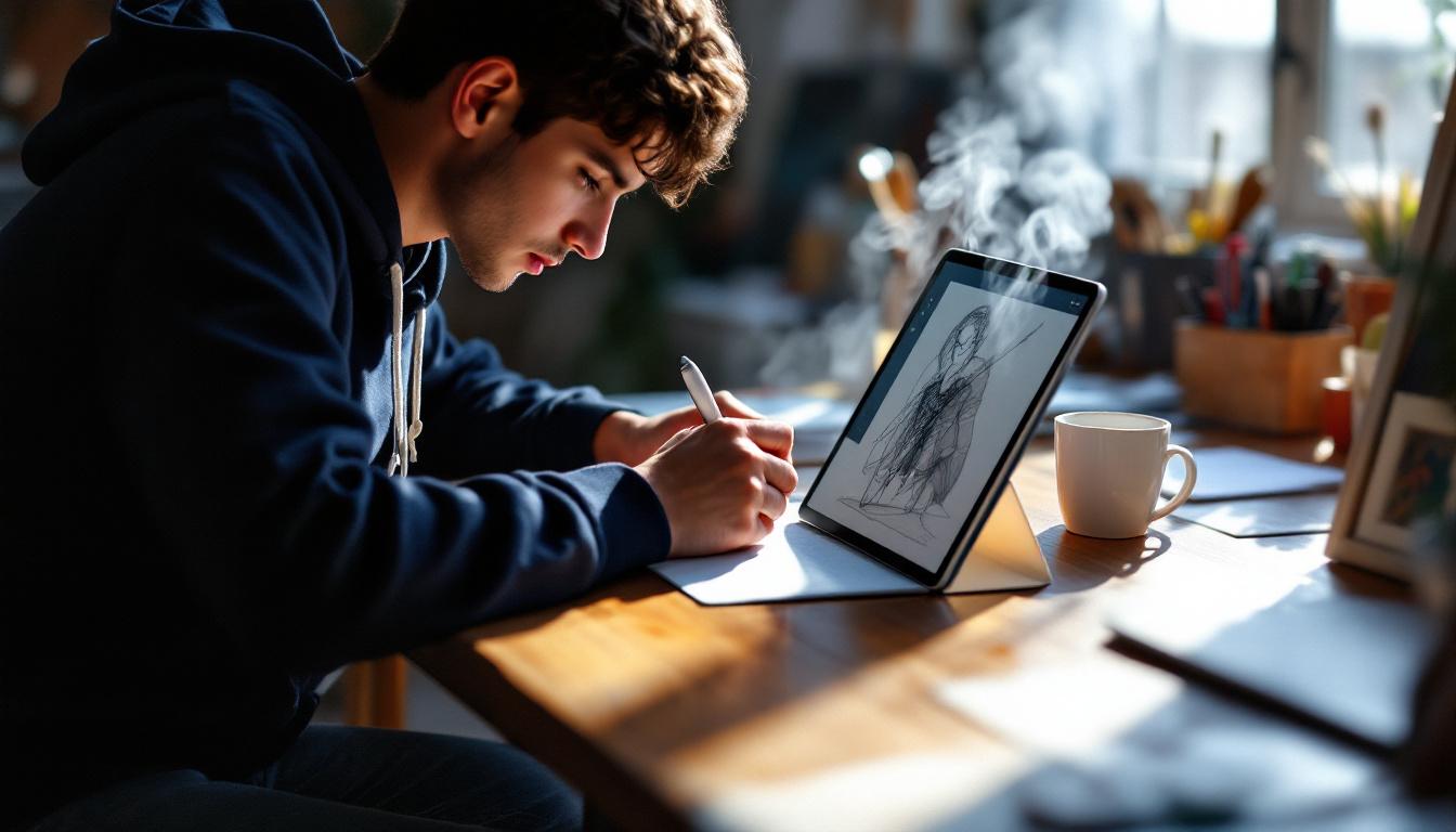 découvrez comment l'ipad pro révolutionne le travail créatif des graphistes grâce à ses performances exceptionnelles et ses outils innovants.