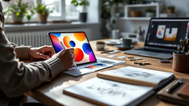 iPad Pro pour travail créatif : un outil indispensable pour les graphistes