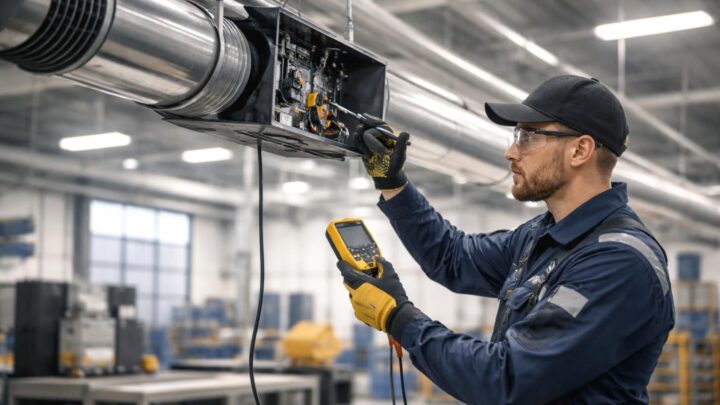 Chauffage tube radiant gaz : entretien et maintenance en environnement professionnel