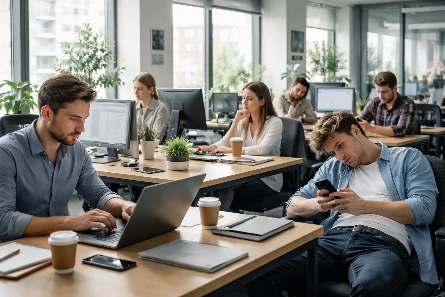 découvrez comment la cyberdépendance affecte la productivité des employés et les mesures à adopter pour améliorer le rendement au travail.