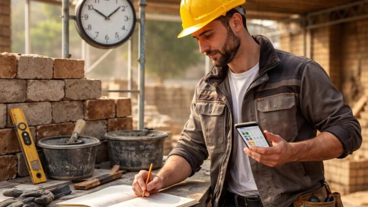 Auto entrepreneur en maçonnerie : comment gérer son temps efficacement
