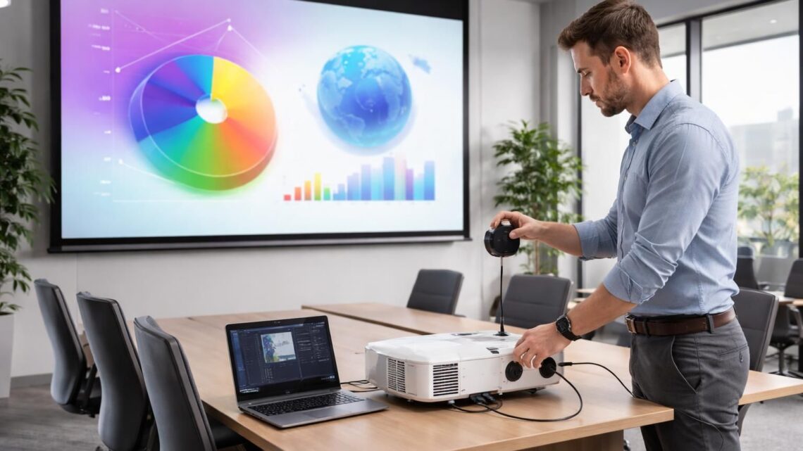 Couleurs fidèles : calibrer un vidéoprojecteur Epson pour supports corporate
