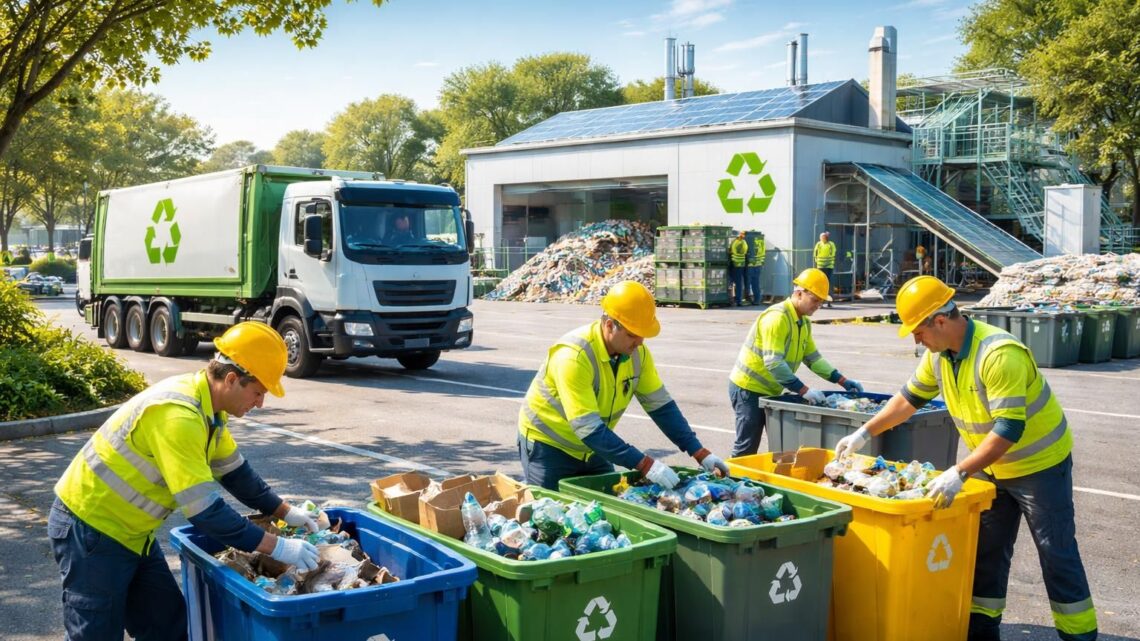 Le rôle vital d&rsquo;une entreprise de gestion des déchets en France dans la lutte contre la pollution