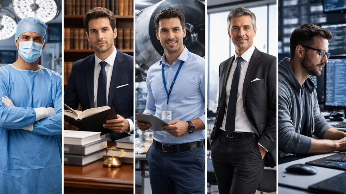 Les métiers les mieux rémunérés en France et leurs formations nécessaires