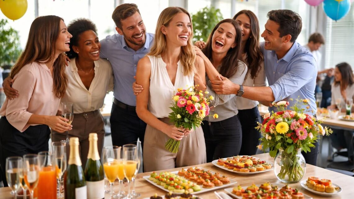 Un message pour le départ d&rsquo;une collègue : comment transformer vos adieux en célébration