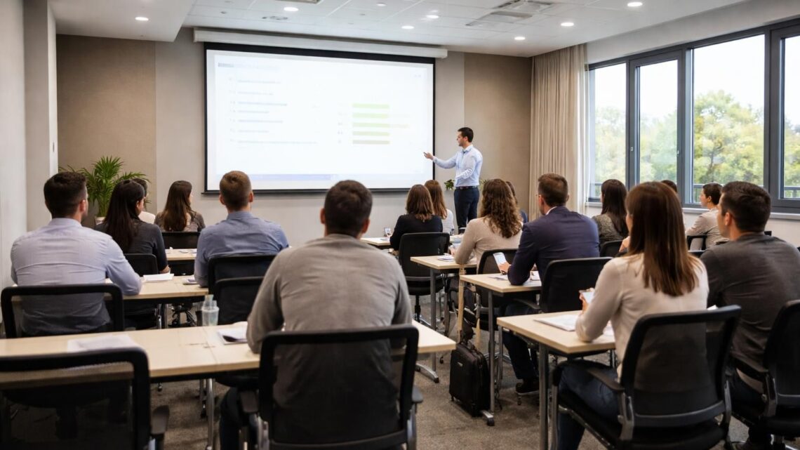 Former en interne : dimensionner un écran de projection pour une vraie lisibilité