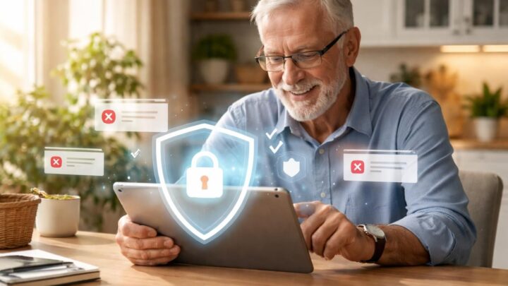 Sécurité iPad : protéger un senior des arnaques et pop-ups