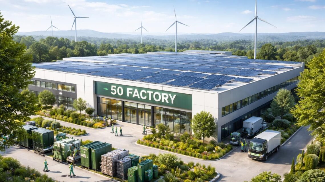 50 factory et son approche durable pour une production responsable