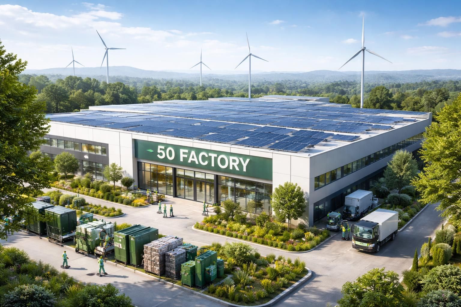 découvrez comment 50 factory intègre des pratiques durables pour une production responsable, alliant innovation et respect de l'environnement.
